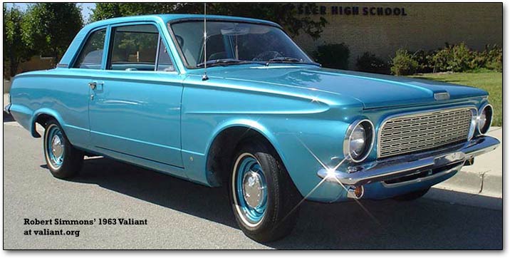 While the twodoor muscle versions Plymouth Duster and Valiant Charger