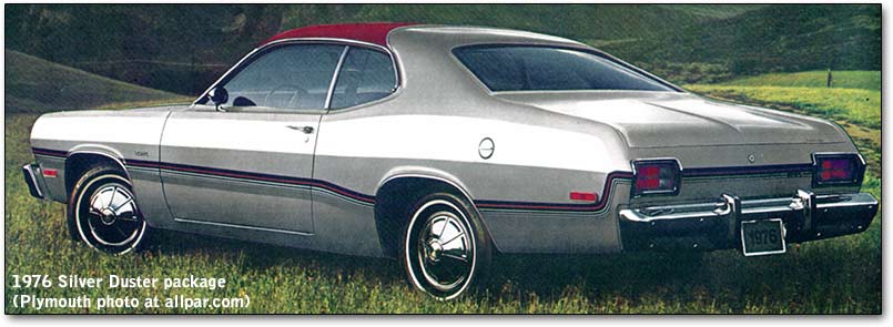 Year by year history and photos of the Chrysler Plymouth Valiant Duster 