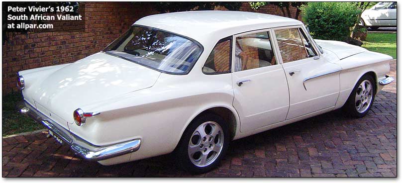 1962 Valiants 1962 South African Valiant