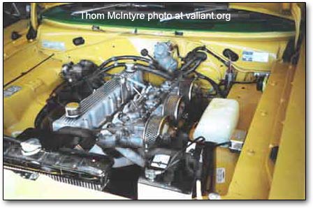 265 Valiant Hemi engine