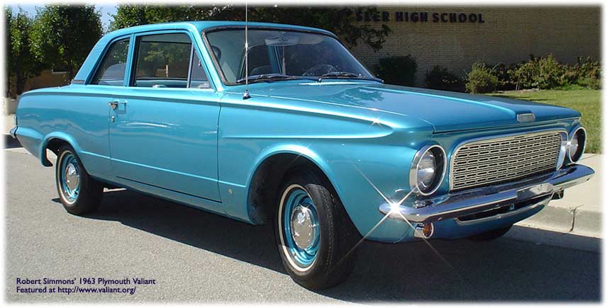 1963 plymouth valiant cars