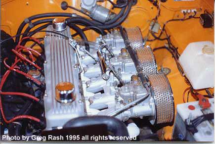 Valiant 265 Hemi engine