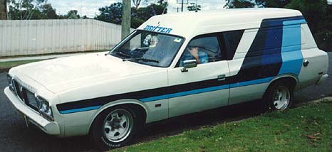 Australian Valiant-based panel van