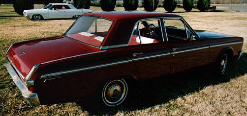 rear photo: 1966 Plymouth Valiant