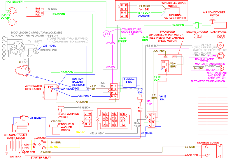 Electrical Diagrams For Chrysler Dodge And Plymouth Cars