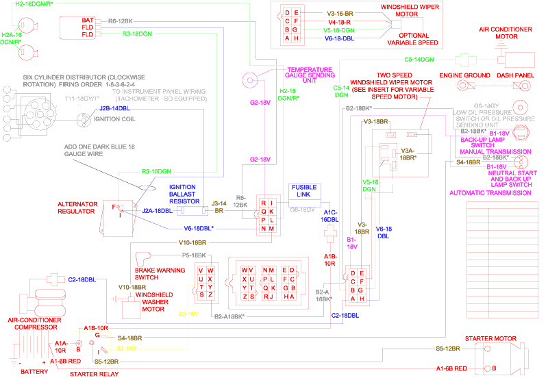 File: 1966 Plymouth Wiring Diagram